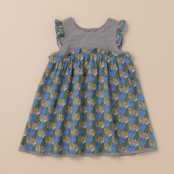 チューダー・チューリップジャンパースカート【日本製】