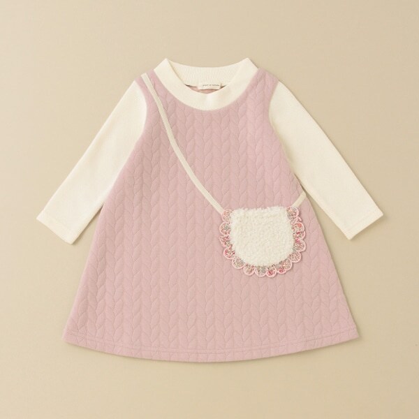 ケーブルポシェットワンピース