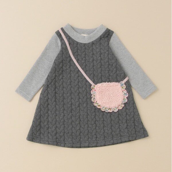 ケーブルポシェットワンピース