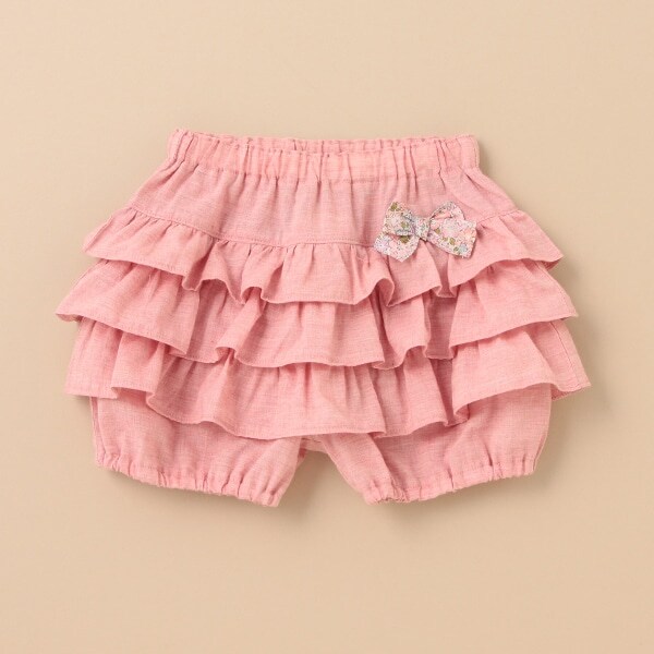 オーガニックフリルショートパンツ【日本製】