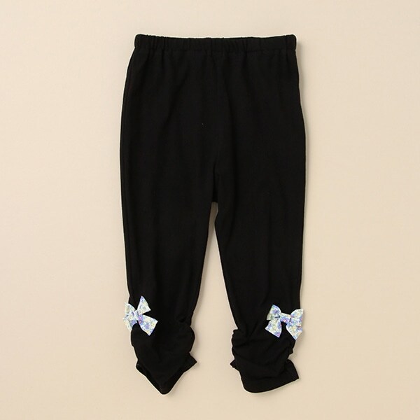 9分丈リボンレギンス