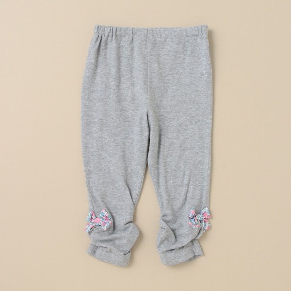 9分丈リボンレギンス