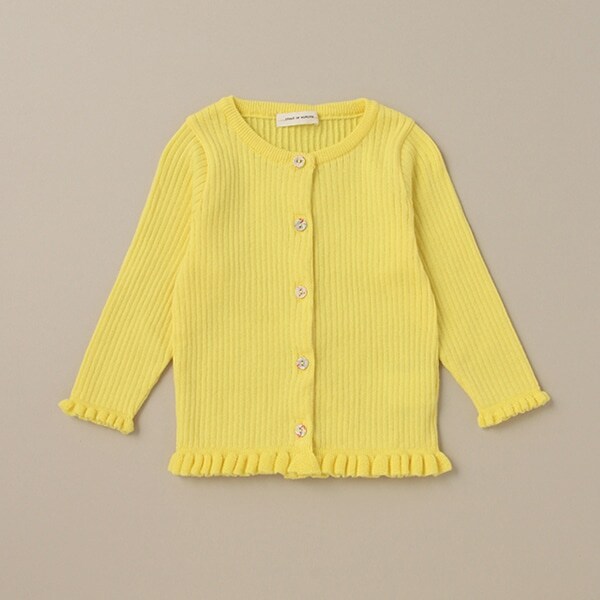 綿リヴカーディガン【日本製】