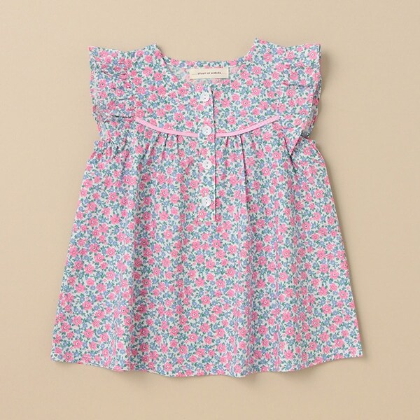 小花柄チュニック