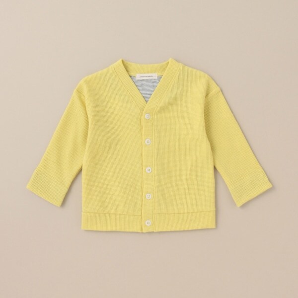 ワッフルカーディガン