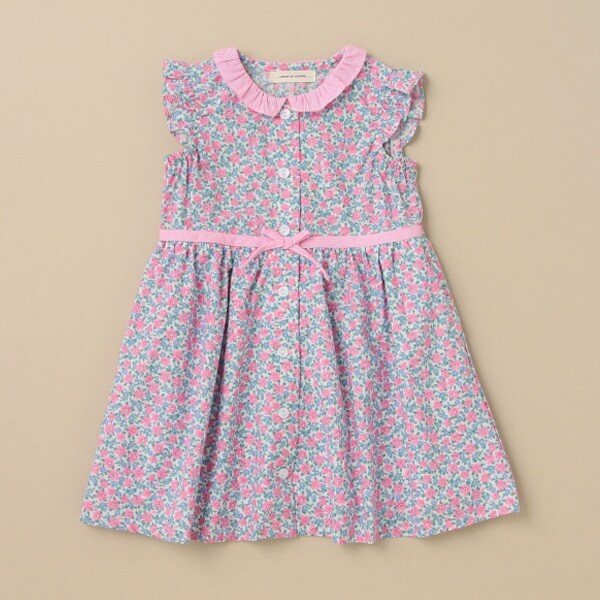 小花柄ワンピース