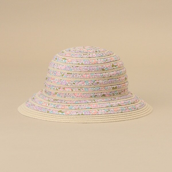 リバティファブリック総柄ウッシャブルブレードハット