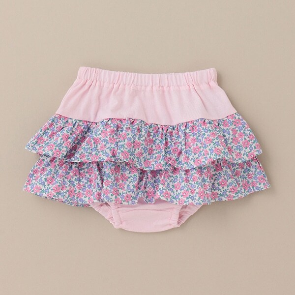 小花柄フリルブルマー