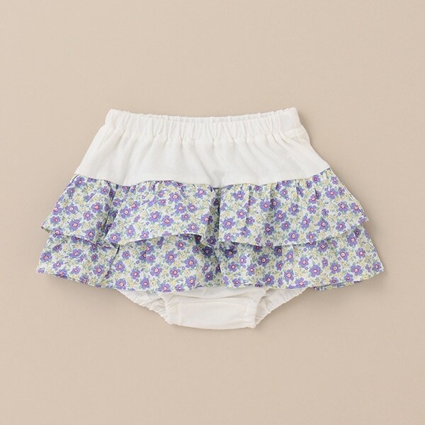 小花柄フリルブルマー