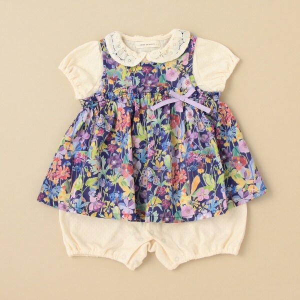 プロポーザルエプロンつきロンパース【日本製】