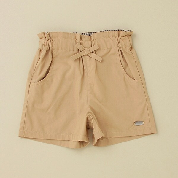 フロントリボンショートパンツ