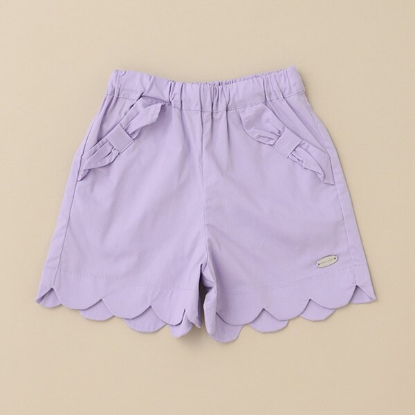 スカラップショートパンツ