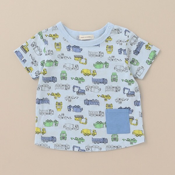 接触冷感働くクルマTシャツ