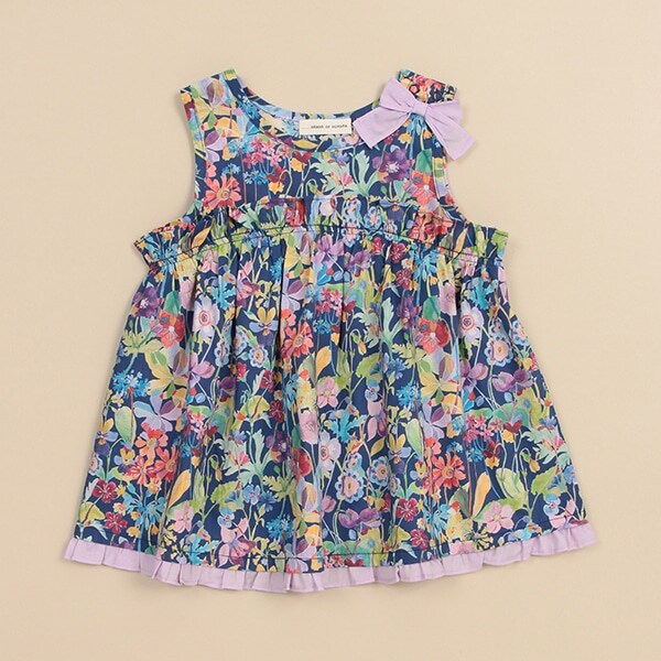 プロポーザル袖無しチュニック【日本製】