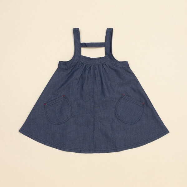 デニムジャンパースカート【日本製】