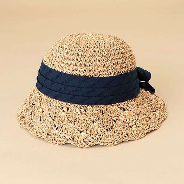 ペーパーリボンハット