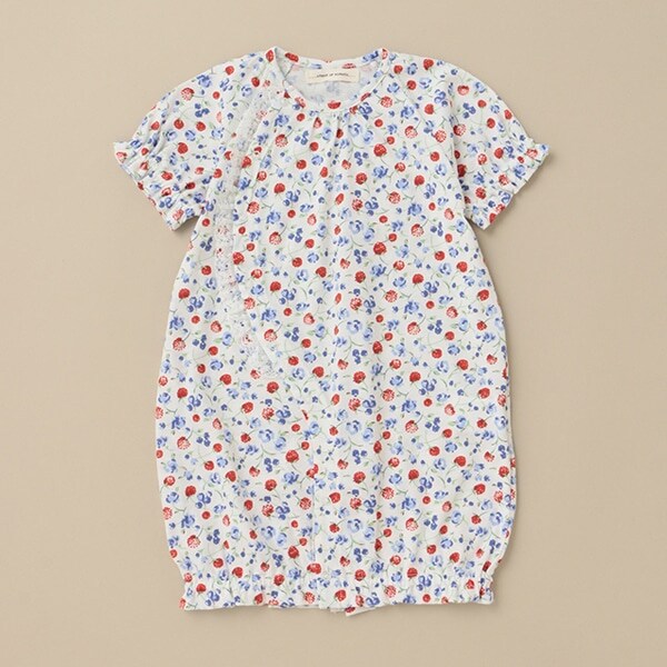 ストロベリーフィールズ 半袖2WAYオール【日本製】