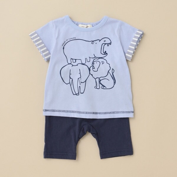 ユルアニマルTシャツスーツ