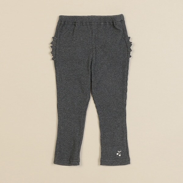 バックフリルフル丈レギンス