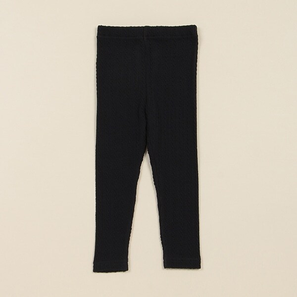 ケーブルフル丈レギンス【日本製】