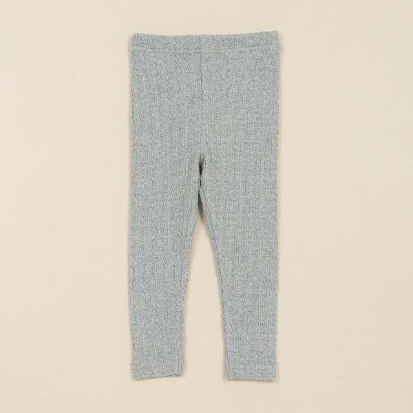 ケーブルフル丈レギンス【日本製】