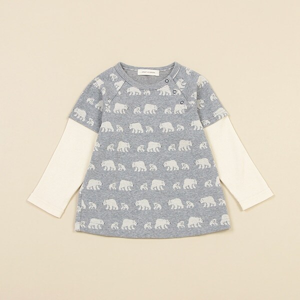 オーガニックジャカードプルオーバー