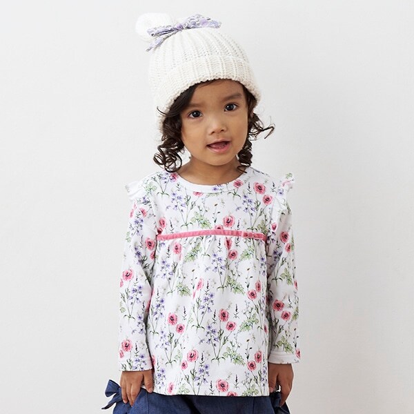 ティンカー・ベル総柄トレーナー