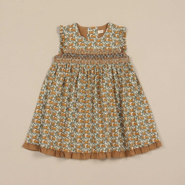 Cotton Tailスモッキングジャンパースカート【日本製】