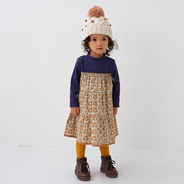 Cotton Tailドッキングワンンピース【日本製】