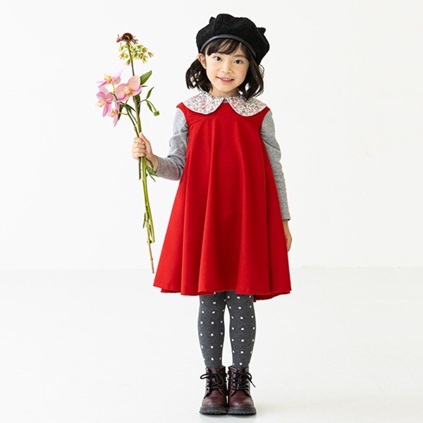 サーキュラージャンパースカート【日本製】