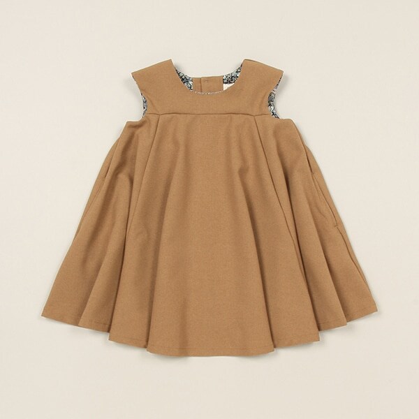 サーキュラージャンパースカート【日本製】