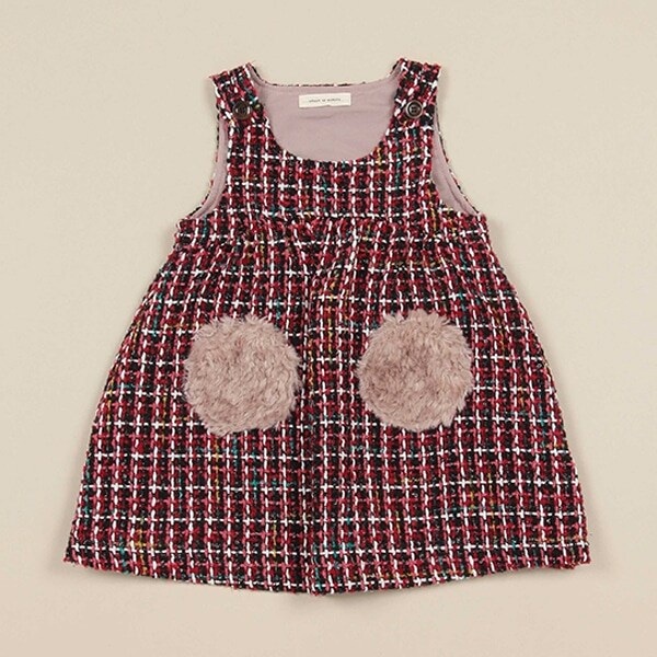 ロービングチェックジャンパースカート