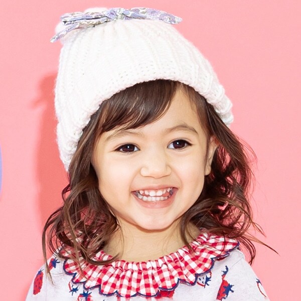 ウサ耳ニット帽子