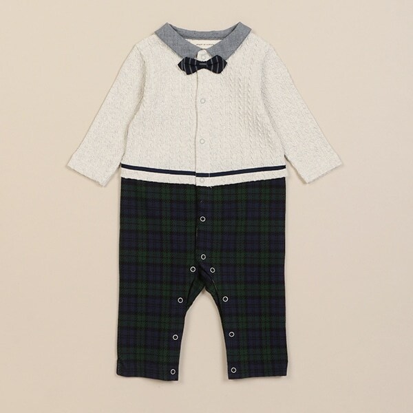 ケーブルレイヤードカバーオール【日本製】