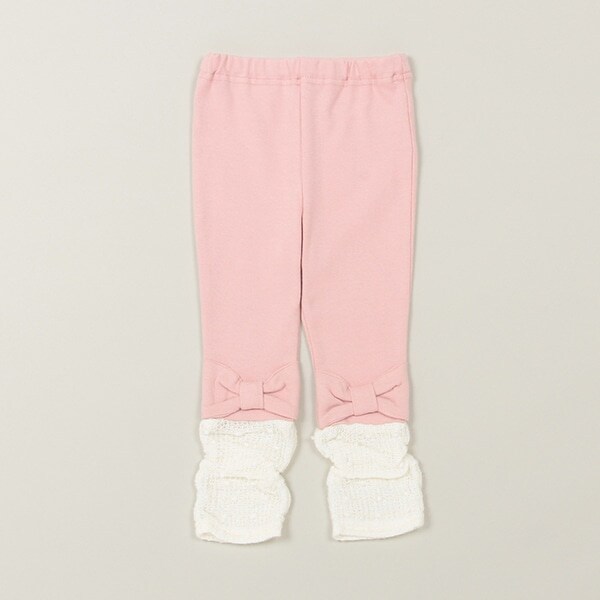 リボンクシュクシュフル丈レギンス