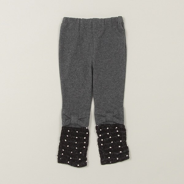 リボンクシュクシュフル丈レギンス