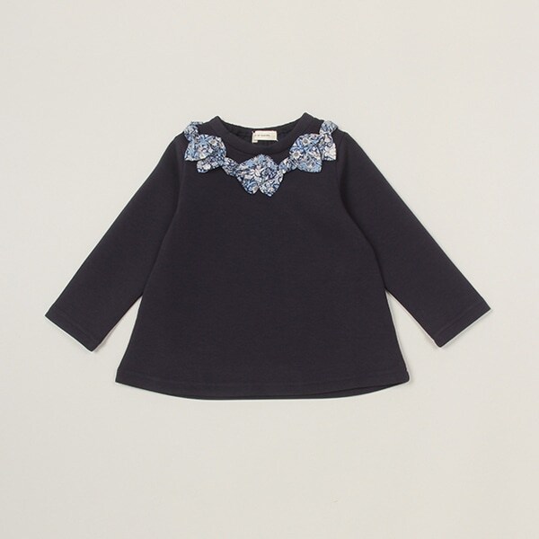 リバティファブリックリボンプルオーバー