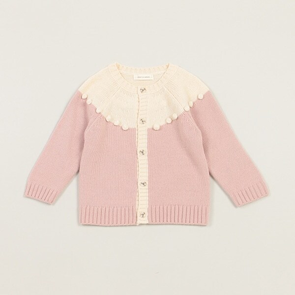 救心柄ポップコーンカーディガン