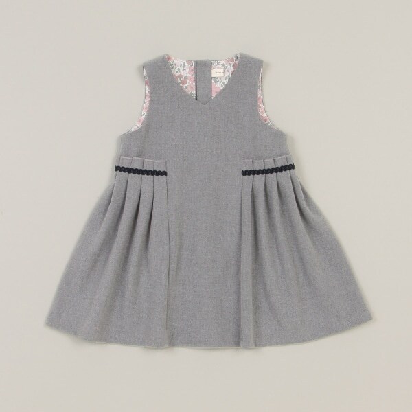 サイドタックワンピース【日本製】