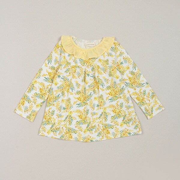 ミモザ長袖Tシャツ