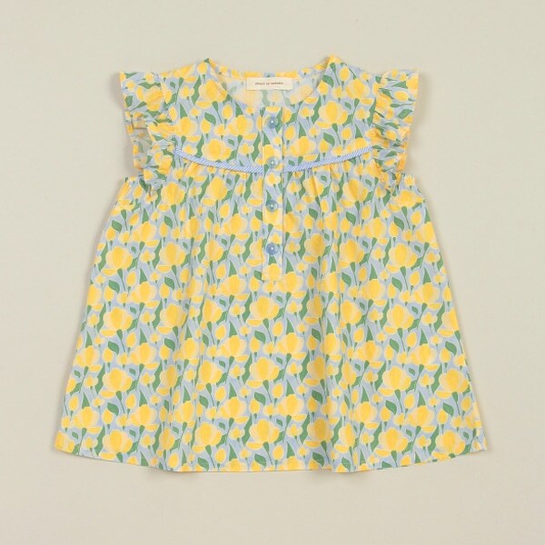 チューリップ柄チュニック