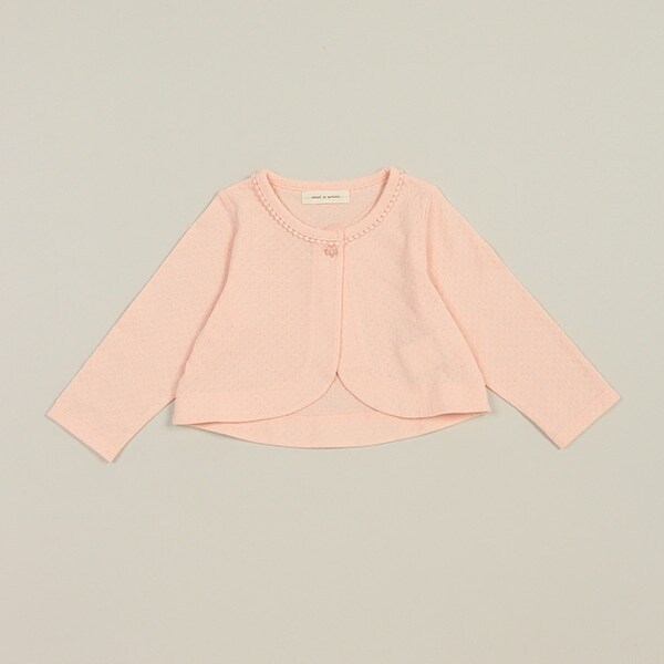 パターンメッシュボレロ