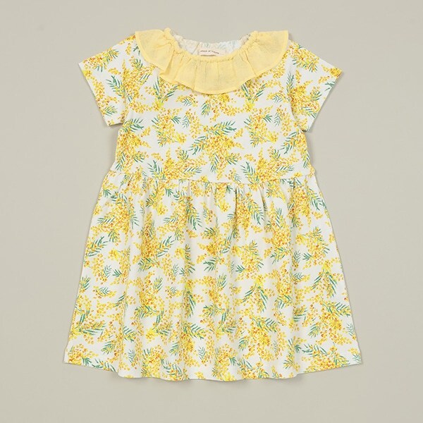 ミモザワンピース