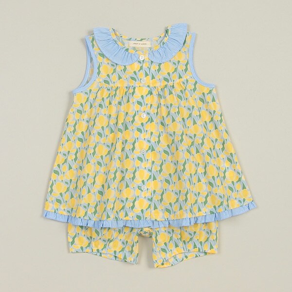 チューリップ柄セットアップ