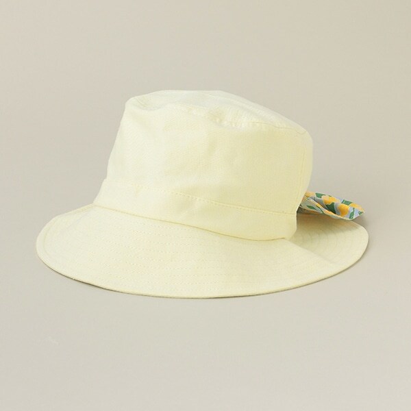 オックス花柄日除け帽子