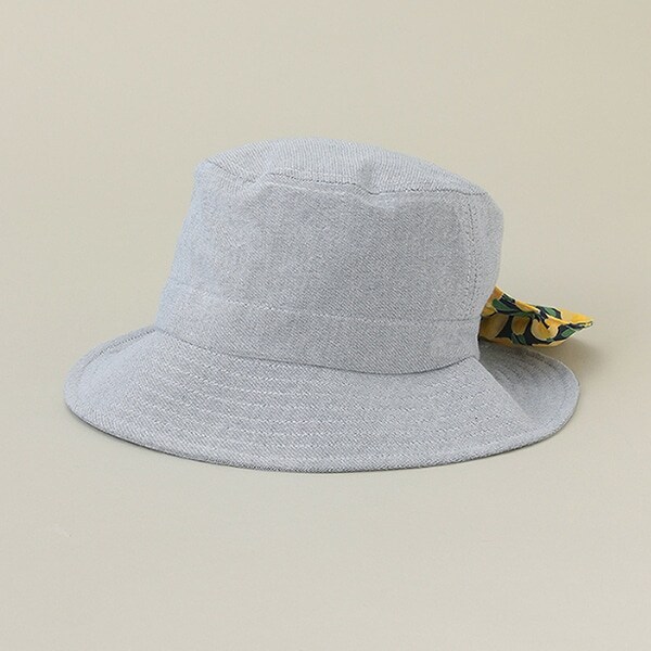 オックス花柄日除け帽子