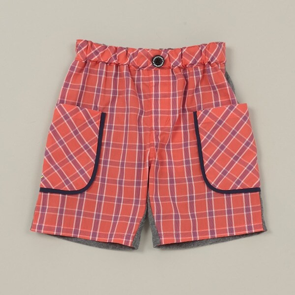 コンビチェック5分丈パンツ