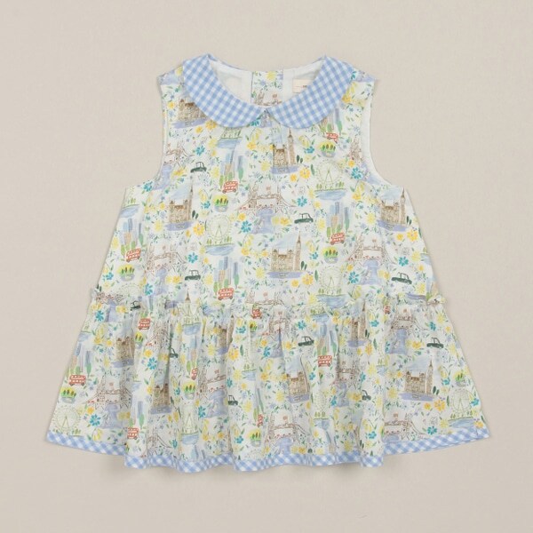 Pride and Bloom衿つきチュニック【日本製】