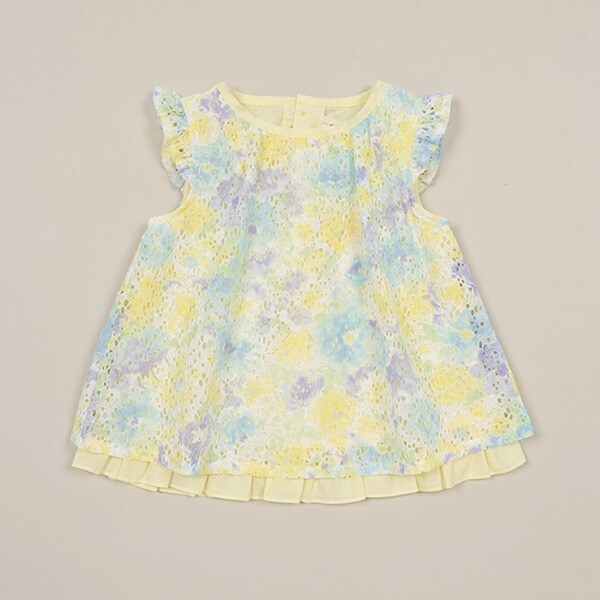 フラワーレースチュニック【日本製】