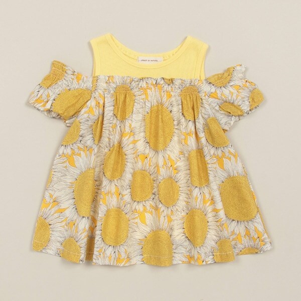 Hello Sunshineオフショルチュニック【日本製】